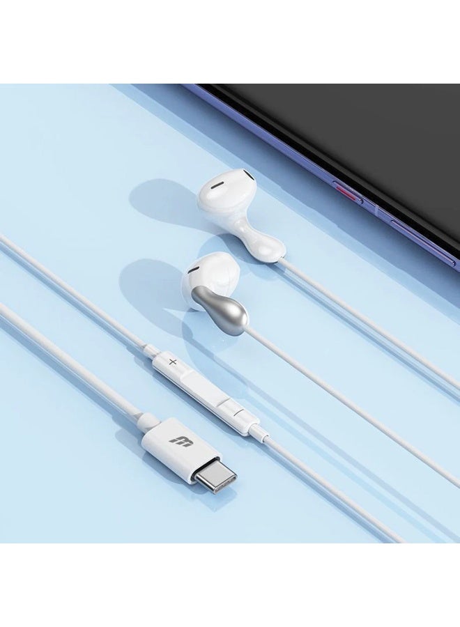 Baykron Basic Type C Earphone With Microphone black - Image 2