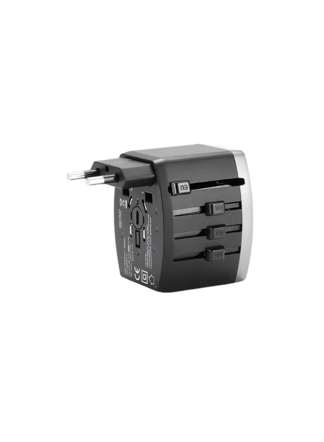 Baykron Travel Adapter 2 output QC and PD 20 watts black - Image 5