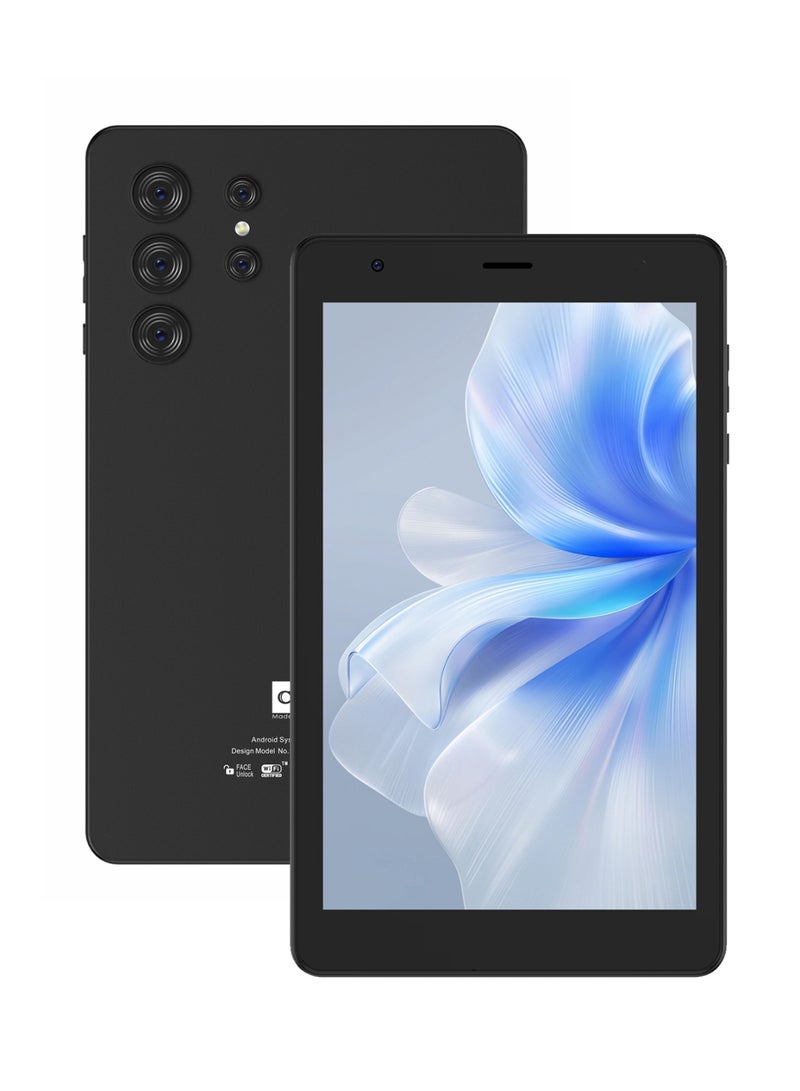C idea CM826 Ultra 8-Inch IPS Smart Tablet PC with Stylus & Cover 8GB RAM 512GB ROM Dual Camera Single SIM 5G LTE Wi-Fi GPS Android Tablet for Kids – Black - Image 1