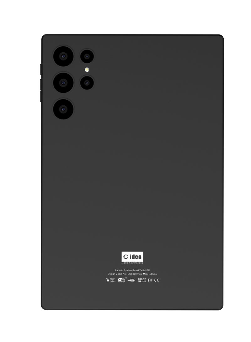 C idea CM8900 Plus 10-Inch Incell Smart Tablet PC with Keyboard Built-in Touchpad 8GB RAM 1TB ROM Dual Camera Single SIM 5G LTE Wi-Fi GPS Android 15 Tablet For Students – Black - Image 3