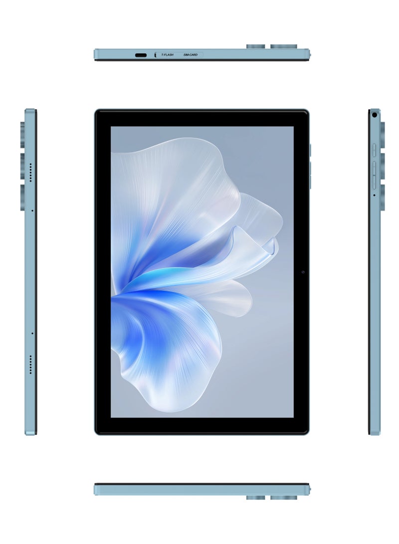 C idea CM8900 Plus 10-Inch Incell Smart Tablet PC with Keyboard Built-in Touchpad 8GB RAM 1TB ROM Dual Camera Single SIM 5G LTE Wi-Fi GPS Android 15 Tablet For Students – Blue - Image 2