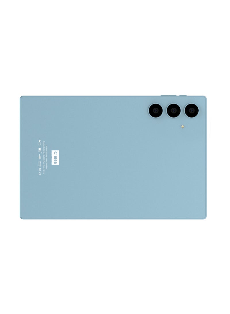 C idea CM8600 Plus 10-Inch IPS Smart Tablet PC with Stylus Keyboard & Mouse 8GB RAM 1TB ROM Dual Camera Single SIM 5G LTE Wi-Fi GPS Android 15 Tablet For Boys and Girls – Blue - Image 3