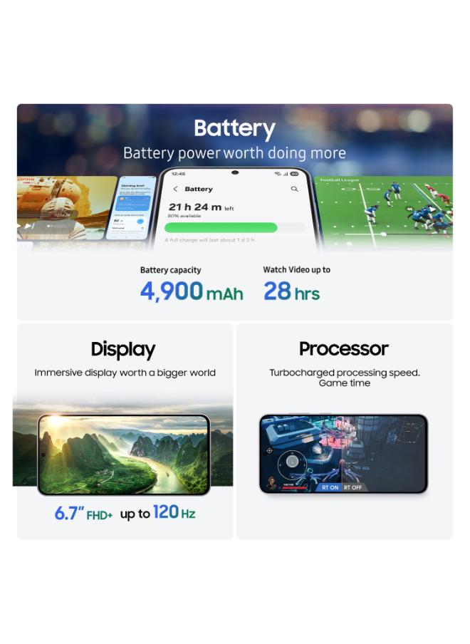 Samsung Galaxy S25 FE AI Dual SIM 5G Navy 8GB RAM 256GB - International Version - Image 4