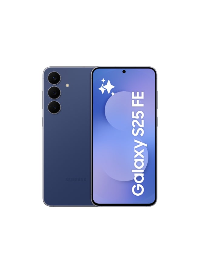 سامسونج جالاكسي S25 FE AI ثنائي الشريحة 5G أزرق Navy 8GB RAM 256GB - النسخة الدولية - Image 1