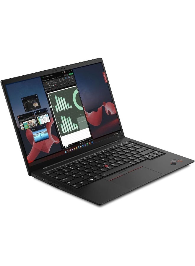 Lenovo (Upgraded Version) ThinkPad X1 Carbon Gen 12 Business Laptop, Intel Core Ultra 7 165U, 14 Inch WUXGA Touchscreen, 32GB RAM, 2TB SSD, Intel Arc, Windows 11 Pro, + Life Time Office 2024 /  / English/Arabic Black - Image 3