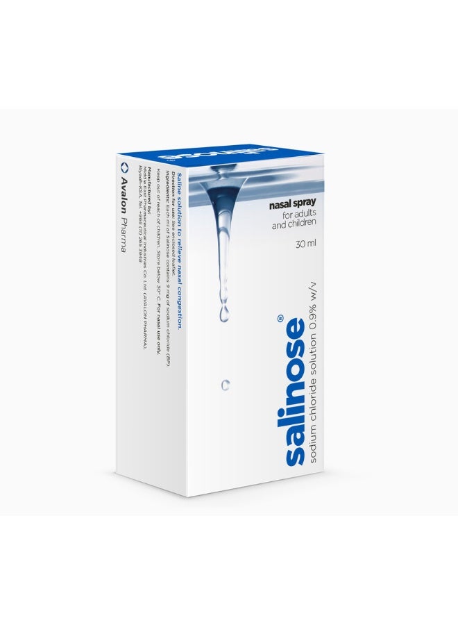 Avalon Pharma Avalon Salinose Nasal Spray 30 Ml - Image 1