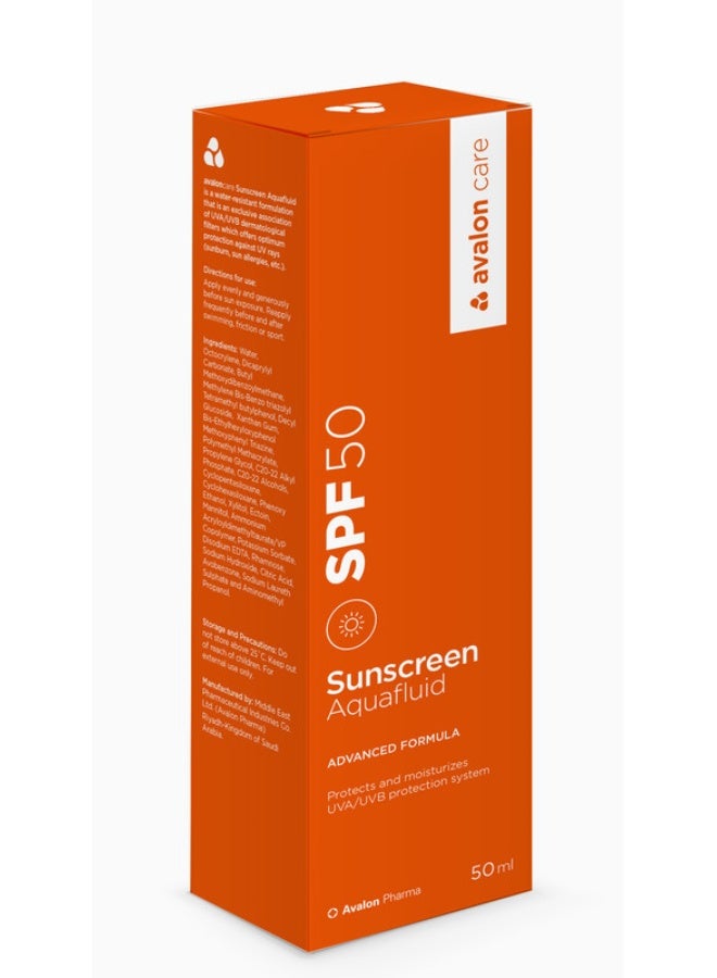 أفالون فارما افالون كير للوقاية من اشعة الشمس السائل المائي 50 مل - Image 1