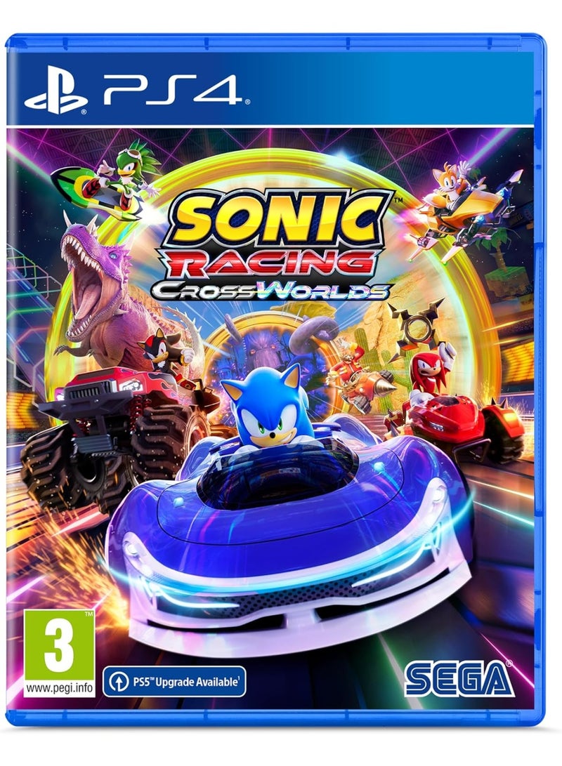 Sega Sonic Racing: CrossWorlds - PlayStation 4 (PS4) [Includes Pre Order Bonus: Werehog Pack] - PlayStation 4 (PS4) - Image 1