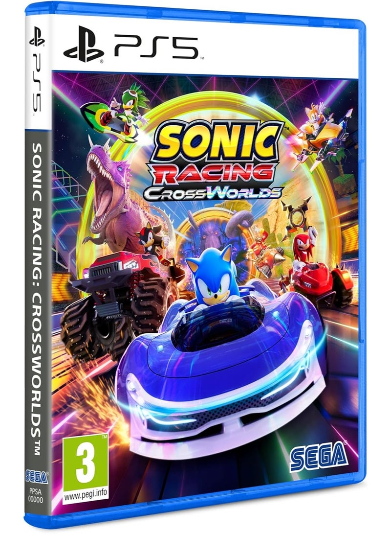 Sega Sonic Racing: CrossWorlds - PlayStation 5 (PS5) [Includes Pre Order Bonus: Werehog Pack] - PlayStation 5 (PS5) - Image 1