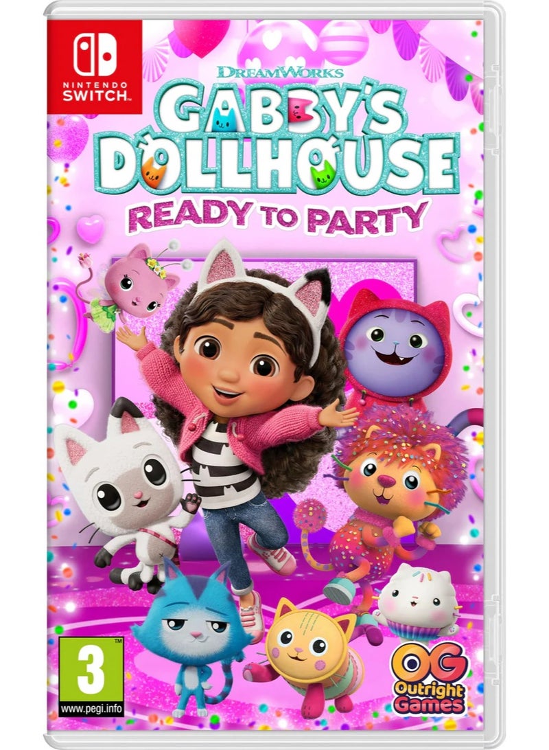 Outright Games Gabby's Dollhouse: Ready to Party - Nintendo Switch - Nintendo Switch - Image 1