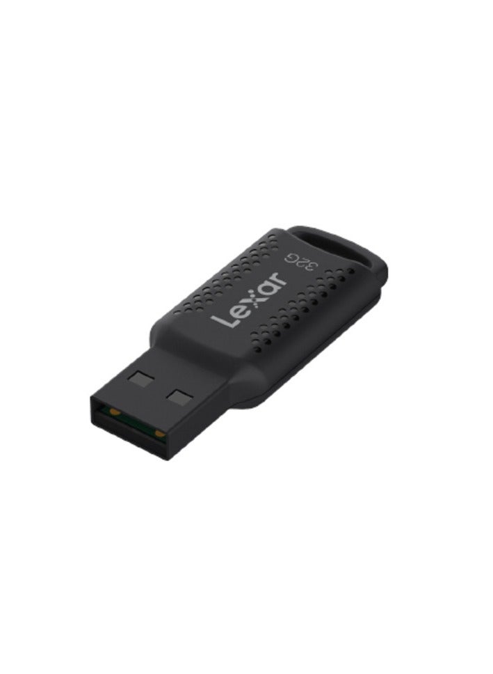 ليكسار JumpDrive 32GB V400 USB 3.0 Flash Drive, Up to 100MB/s Read Speed, Black (LJDV400032G-BNBNG) 32 GB - Image 2