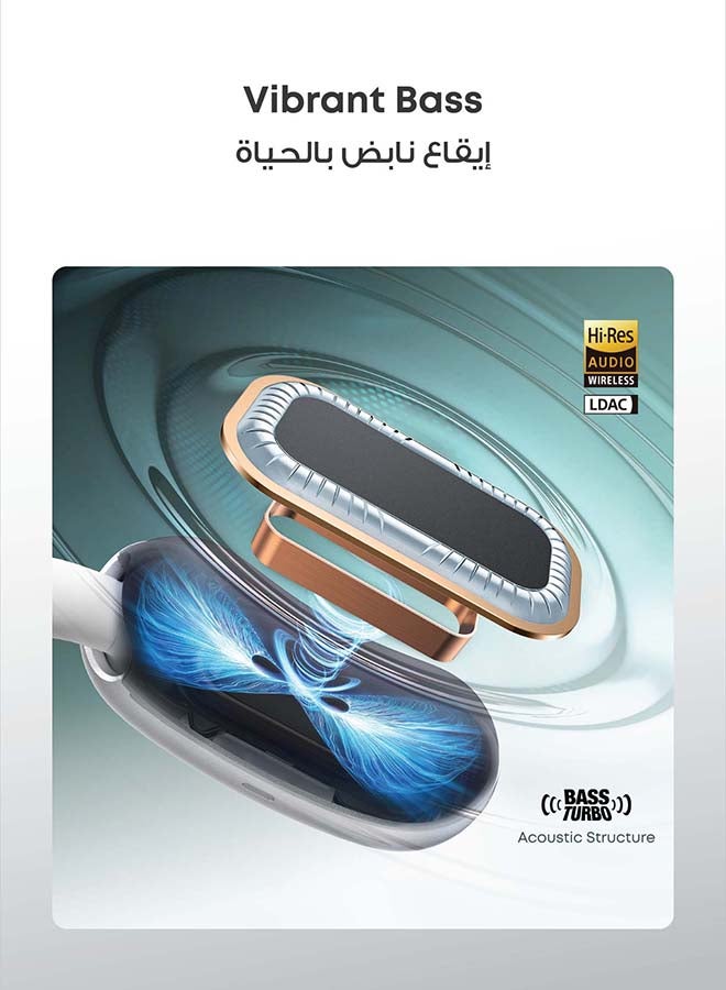 ساوند كور سماعات أذن مفتوحة AeroFit 2 AI Assistant من أنكر، تصميم مريح بدون ضغط، صوت جهير أغنى بمقدار 2x، سماعات أذن للترجمة الفورية، دقة عالية، 35 ساعة من وقت التشغيل، IP55 - Image 5