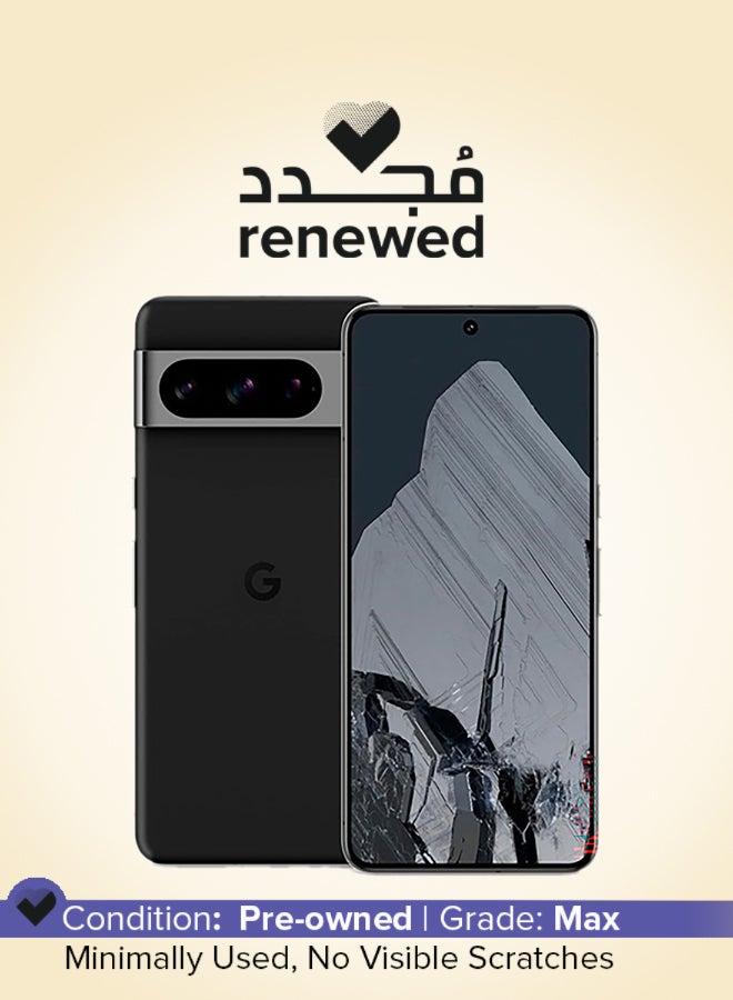 Google Renewed - Pixel 8 Pro Obsidian 12GB RAM 256GB 5G