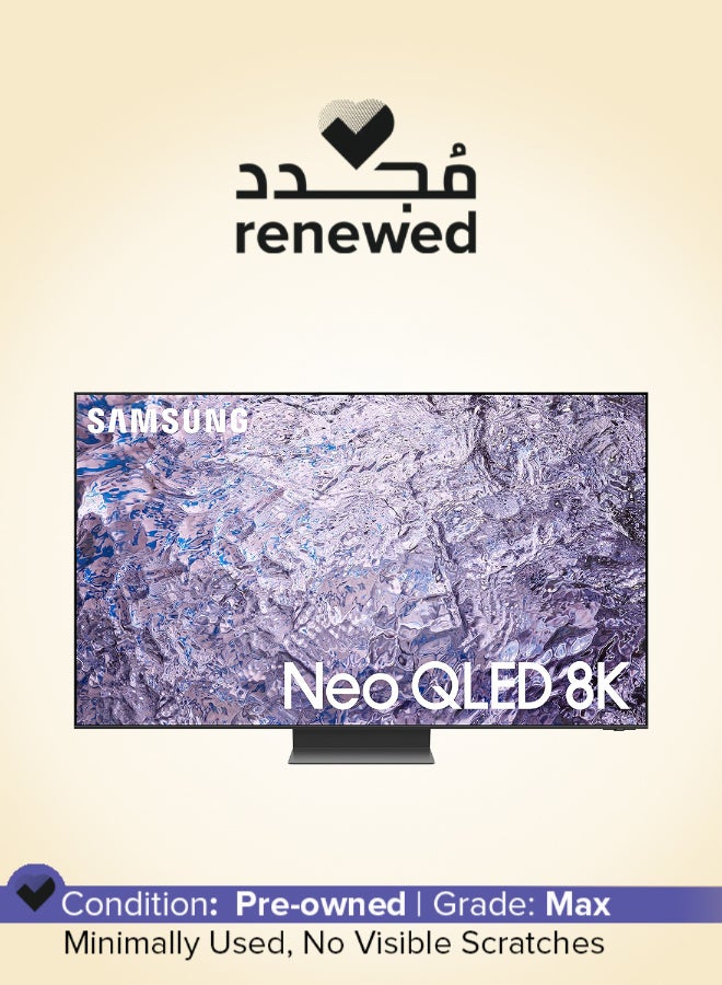 سامسونج Renewed - 65 Inch 8K Neo QLED HDR Quantum Matrix Technology Pro 65QN800C Black - Image 1