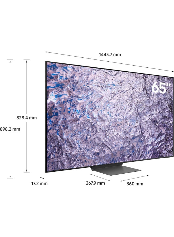 Samsung Renewed - 65 Inch 8K Neo QLED HDR Quantum Matrix Technology Pro 65QN800C Black - Image 2