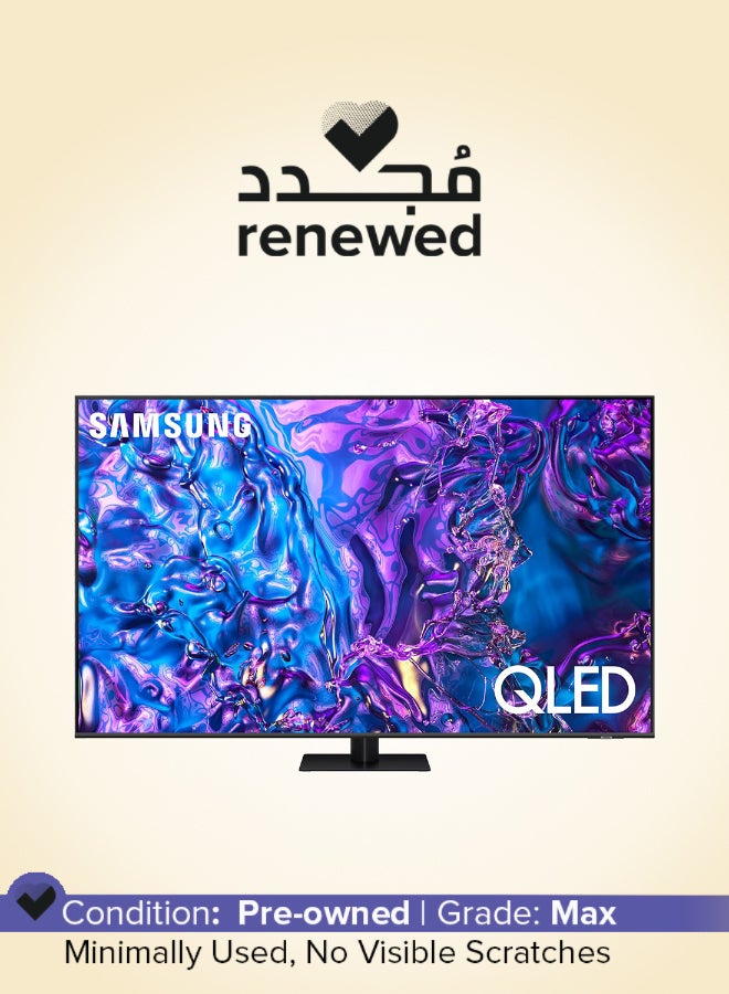 Samsung Renewed - 65 Inch QLED TV, Q70D, 4K 65Q70D Black - Image 1