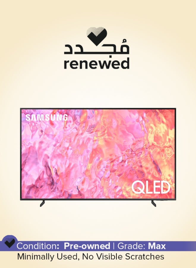 Samsung Renewed - 70-Inch Class QLED 4K Q60C Series Quantum HDR Smart TV 70Q60C Black - Image 1