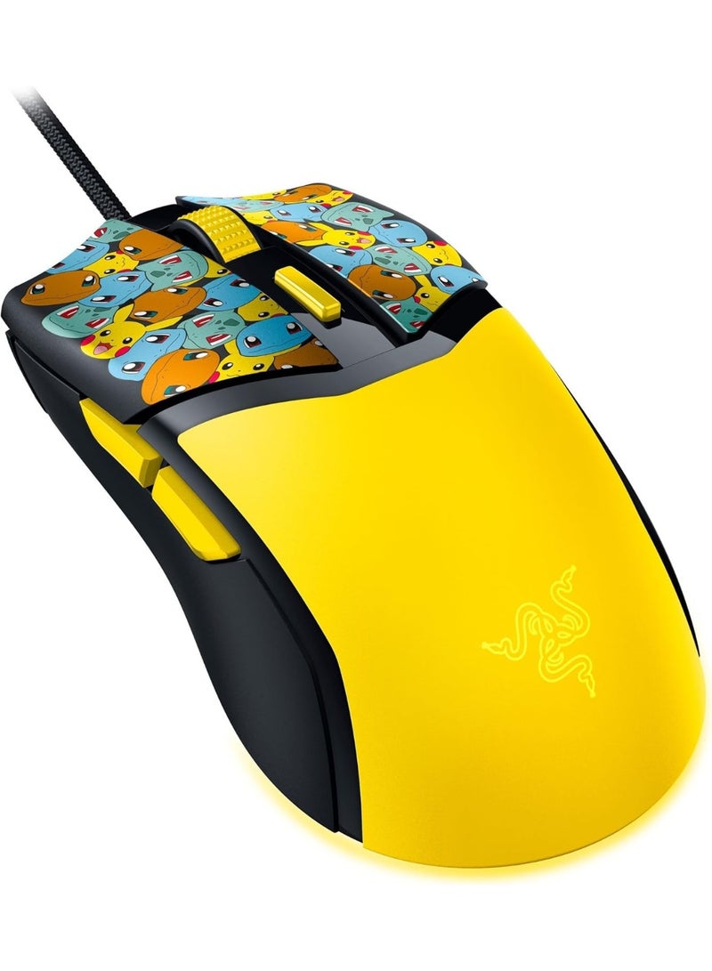 RAZER Cobra Wired Gaming Mouse: 58g Lightweight - Gen-3 Optical Switches - Chroma RGB Lighting - Precise 8500 DPI Optical Sensor - 100% PTFE Mouse Feet - Speedflex Cable - Pokémon Edition - Image 2