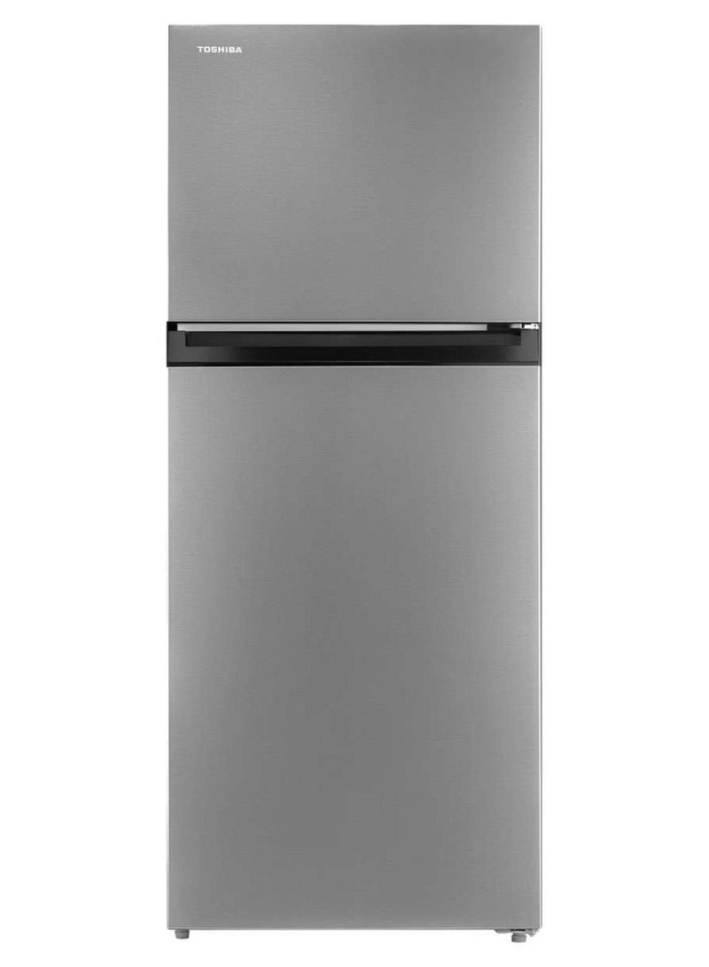 Toshiba refrigerator GR-RT558WE-PMN(57), Origin inverter, Tropical, Cooling zone, Temperature control, Pure bio filter, Humidity control, 411 Liter, Stray Silver (stainless) 6221284001987 silver