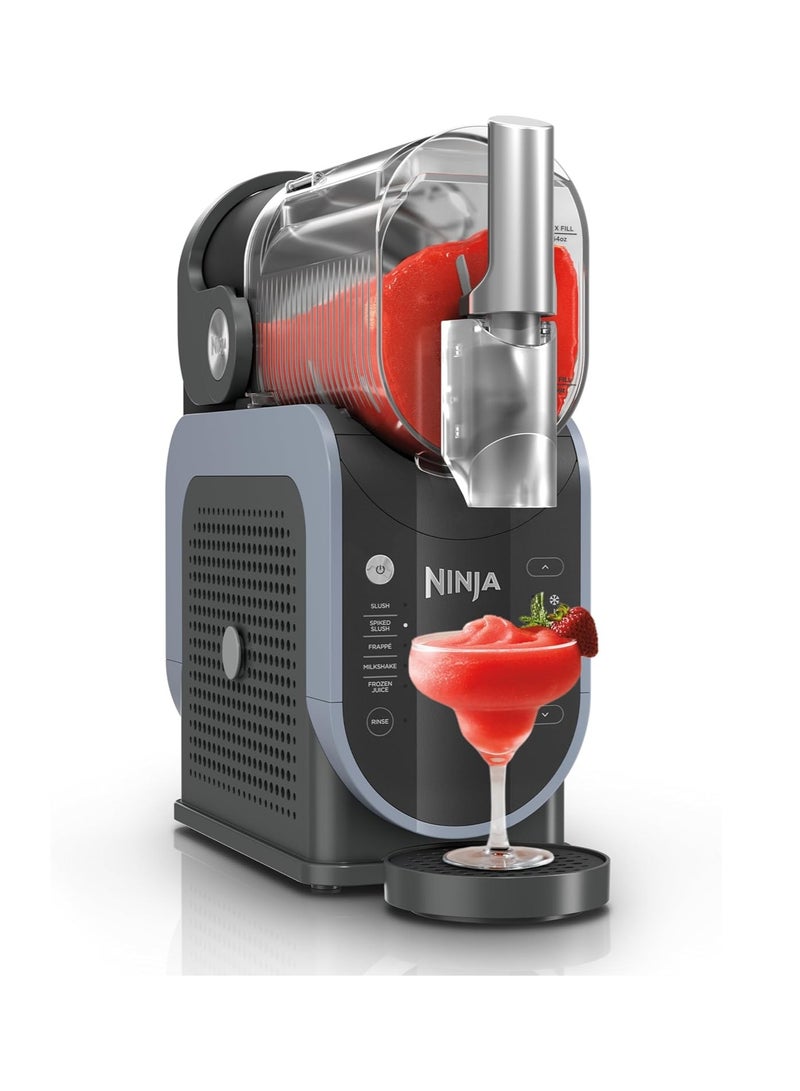 Ninja SLUSHi Professional Frozen Drink Maker with Rapid Chill Technology, 5 Preset Programs, Frozen Margaritas, Frappés, and More, Black, FS301ME 200 W FS301ME black - Image 1