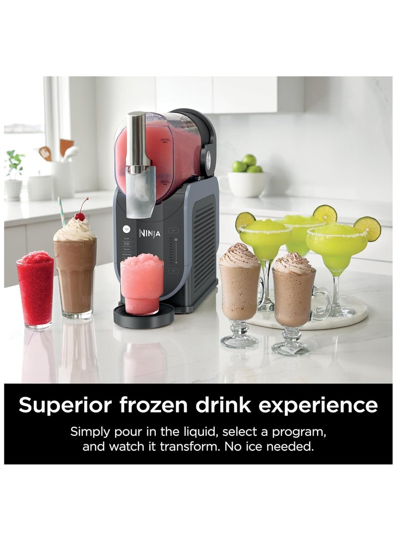 Ninja SLUSHi Professional Frozen Drink Maker with Rapid Chill Technology, 5 Preset Programs, Frozen Margaritas, Frappés, and More, Black, FS301ME 200 W FS301ME black - Image 2