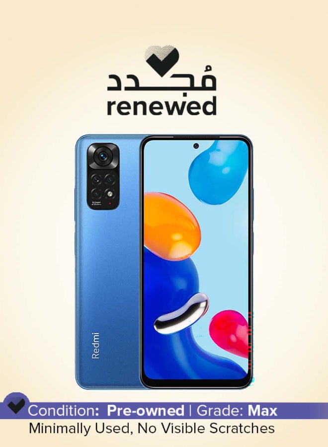 Xiaomi Renewed - Redmi Note 11 Dual SIM Twilight Blue 6GB RAM 128GB 4G LTE - Global Version - Image 1