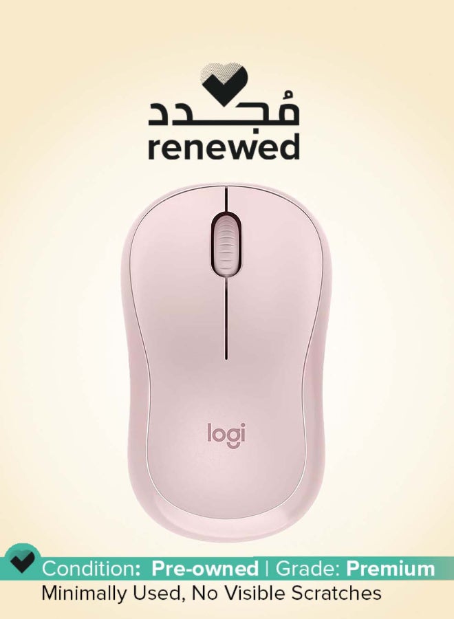 Logitech Renewed - M240 Silent Bluetooth Mouse Rose - Image 1