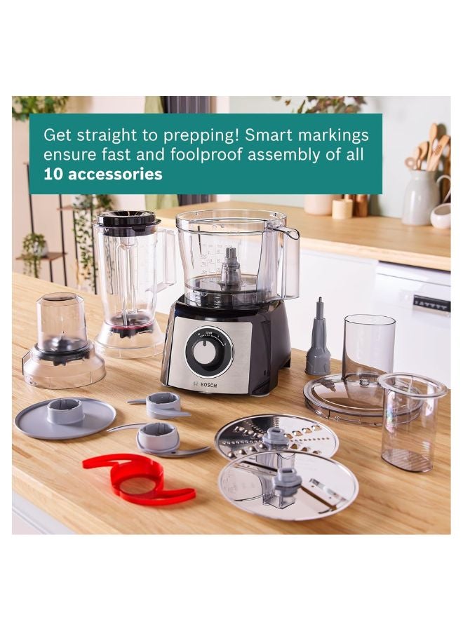 بوش مولتي تالنت 3، وعاء بسعة 2.3 لتر وخلاط | تعددية الاستخدامات في المطبخ - Image 4