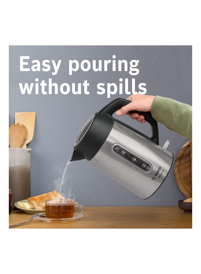 بوش 1.7L Kettle, 3kW Rapid Boil, Double-Wall Housing | Cool Touch Safety 1.7 L 3000 W TWK4P440GB Stainless Steel - Image 4
