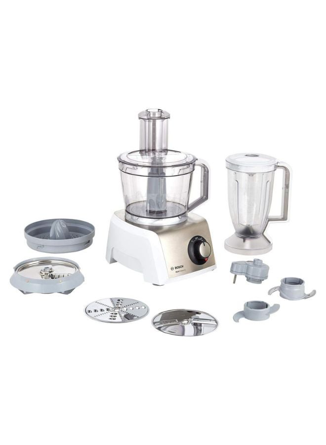 بوش MultiTalent 8 Food Processor, 3.9L Bowl | The Ultimate Kitchen Assistant 1200 W MC812S734G Stainless Steel - Image 3