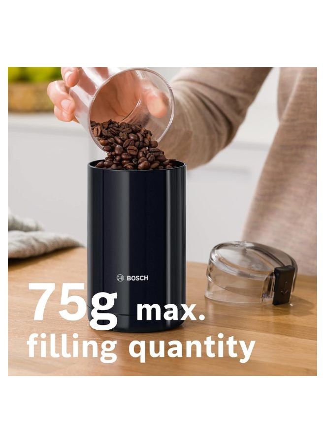 BOSCH Burr Coffee Grinder, 75g Capacity | Freshly Ground Flavour, Every Morning 180 W MKM6003NGB black - Image 5