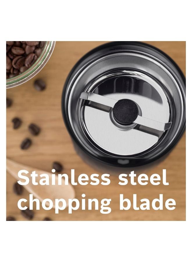 BOSCH Burr Coffee Grinder, 75g Capacity | Freshly Ground Flavour, Every Morning 180 W MKM6003NGB black - Image 4