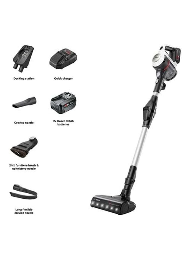 بوش Unlimited 7 Cordless Vacuum, 2 Batteries | Non-Stop Cleaning Power 400 W BCS712GB white - Image 2