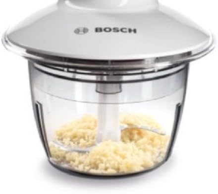 BOSCH Mini Chopper, 800ml Bowl, Universal Blade | Chop, Blend, Puree in Seconds 400 W MMR0801GB White/Greem - Image 4