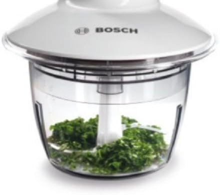 BOSCH Mini Chopper, 800ml Bowl, Universal Blade | Chop, Blend, Puree in Seconds 400 W MMR0801GB White/Greem - Image 5