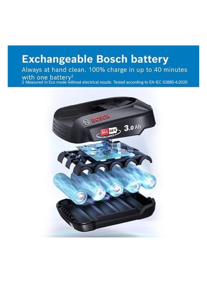 بوش مكنسة كهربائية لاسلكية Unlimited 7، أنبوب قابل للانحناء بزاوية 90° | الوصول إلى كل مكان بسهولة - Image 5