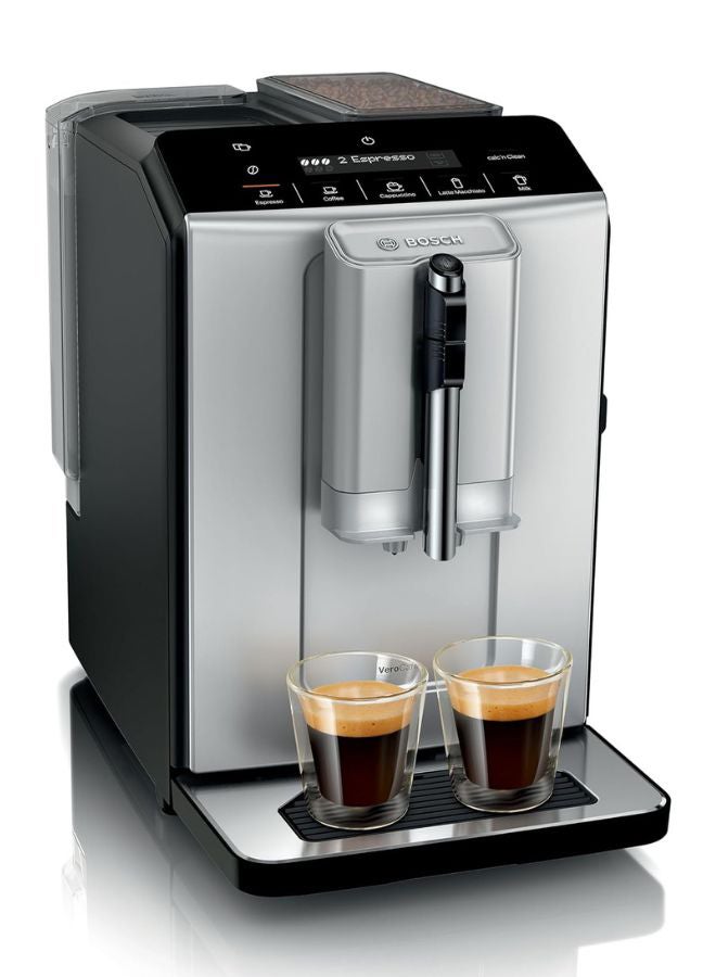 بوش Fully Automatic Coffee Machine, OneTouch, ThermoBlock Heating 1.4 L 1500 W TIG20301 silver - Image 1