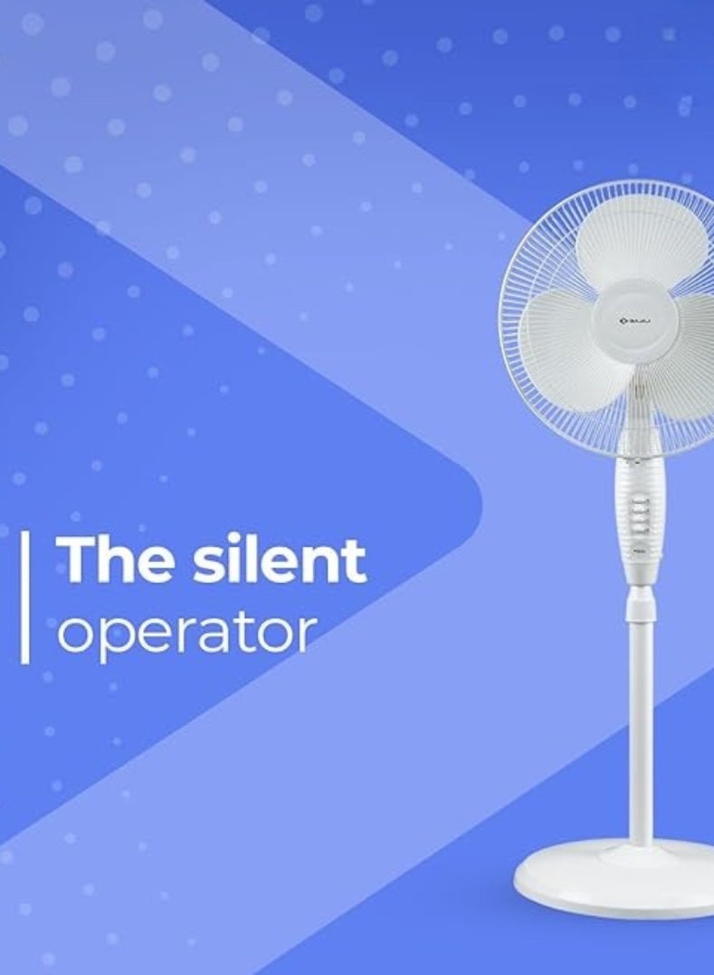 بجاج مروحة قاعدة Esteem 400mm | مروحة قائمة بسرعة عالية 16 بوصة مع تدفق هواء قوي، ارتفاع قابل للتعديل، دوران و 3 إعدادات سرعة - Image 4