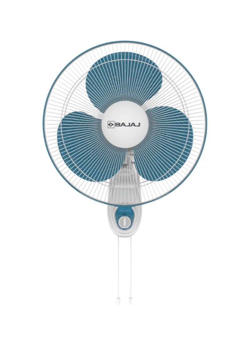 بجاج مروحة حائط روبوستو HS 400 مم | مروحة حائط عالية السرعة 16 بوصة مع توصيل هواء توربو، 3 إعدادات سرعة، دوران وتشطيب أنيق باللونين الأزرق والأبيض - Image 5