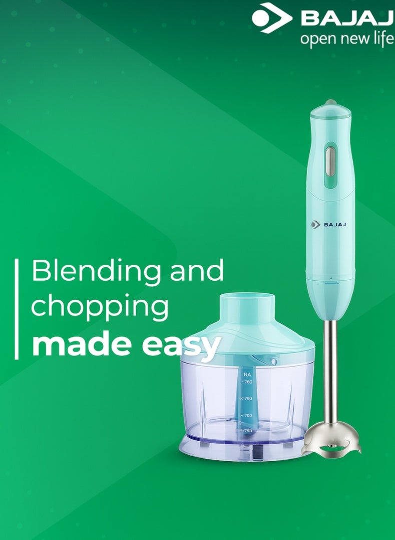 بجاج خلاط يدوي HB 22، محرك قوي 300 واط، شفرة من الفولاذ المقاوم للصدأ، مقبض سهل الإمساك، خلط متعدد الاستخدامات - Image 3