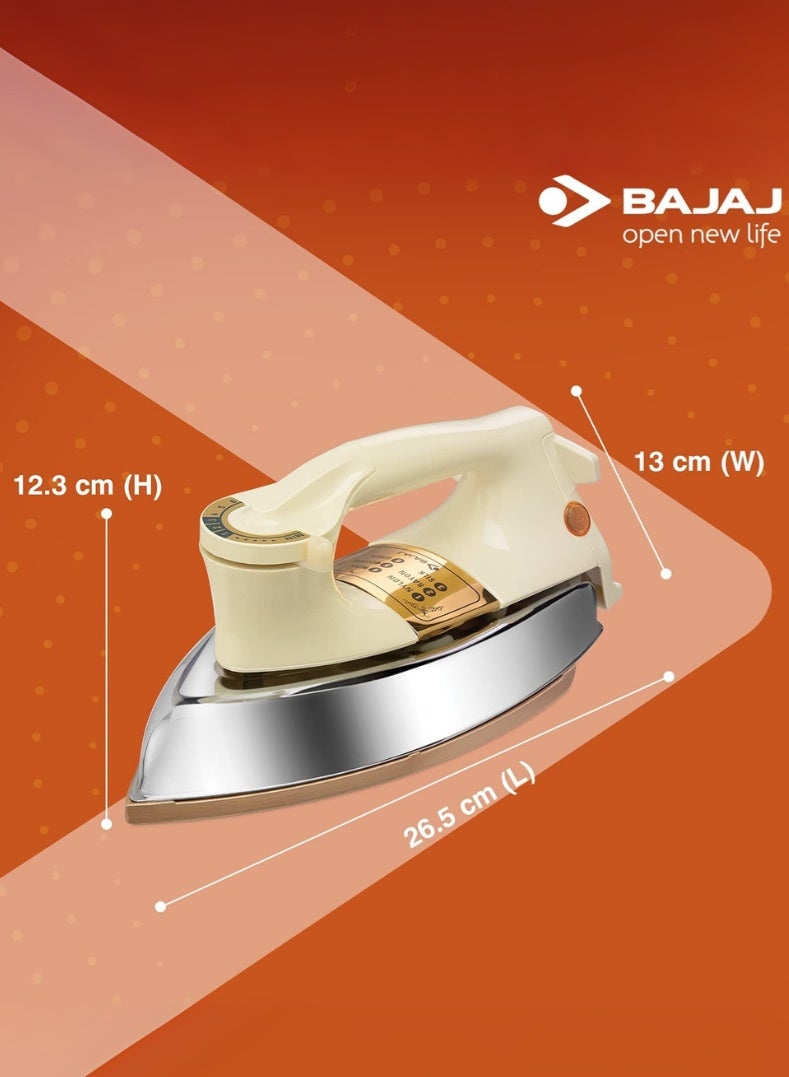 بجاج ماجستي DHX 9 مكواة ثقيلة الوزن | تسخين قوي، هيكل معدني قوي، قاعدة غير لاصقة، تحكم في درجة الحرارة قابل للتعديل وحماية من السخونة الزائدة – - Image 5