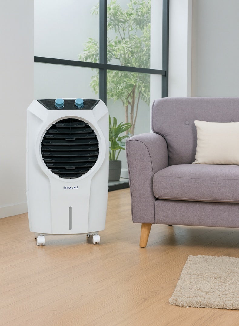 بجاج مبرد الهواء الشخصي من سلسلة شيلد غلانزا سعة 30 لتر - مبرد مدمج وأنيق مع وسائد خلوية، تقنية دفع هواء توربو، غرفة ثلج، متوافق مع العاكس، تبريد موفر للطاقة للغرف والمكاتب - Image 5