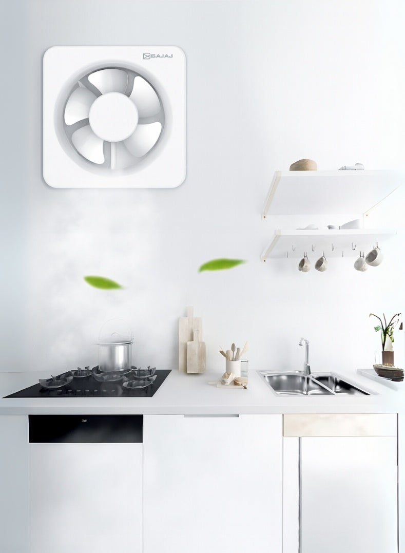 بجاج مروحة طرد هواء ماكسيما نيو 300 مم دوم إكس | مروحة تهوية ثقيلة 12 بوصة للمطبخ والحمام والقاعات والمساحات التجارية | تشطيب أبيض، توصيل هواء عالي وتشغيل صامت - Image 3