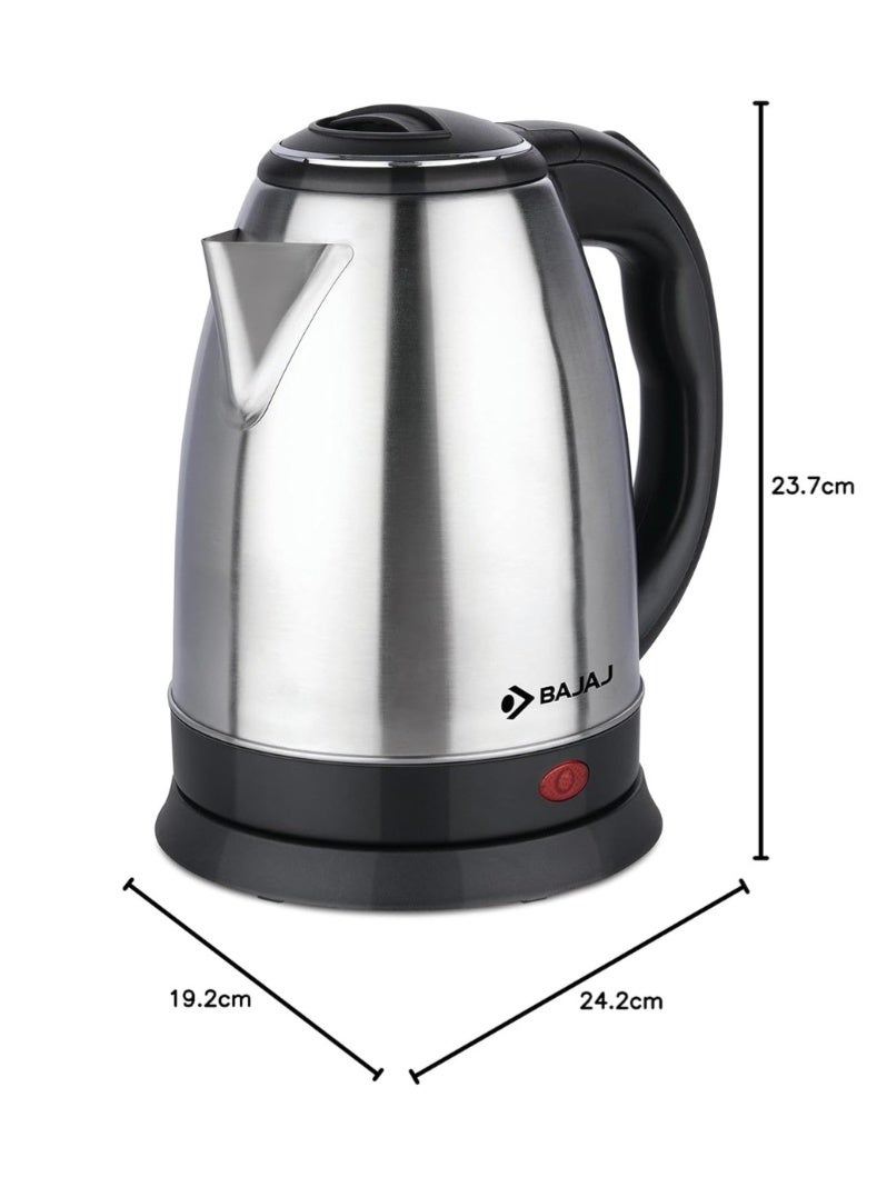 بجاج غلاية كهربائية KTX DLX – هيكل من الفولاذ المقاوم للصدأ، إيقاف تلقائي، حماية من السخونة الزائدة والغليان الجاف، تشغيل بدون سلك، غلاية مياه ومشروبات محمولة للاستخدام المنزلي والمكتبي - Image 5