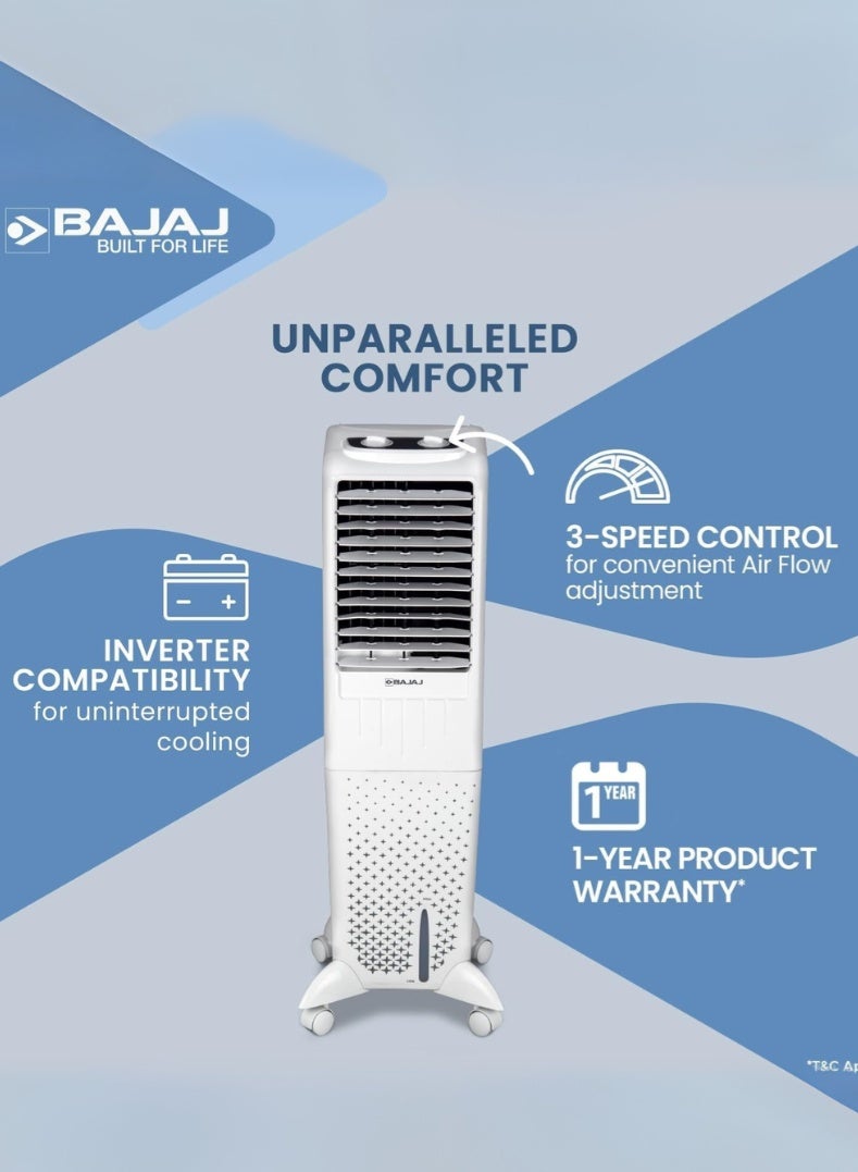 بجاج TMH 35 لتر مبرد هواء شخصي – مبرد مدمج وقوي مع وسائد خلوية، تدفق هواء عالي، غرفة ثلج، متوافق مع العاكس، تبريد موفر للطاقة للغرف والمكاتب - Image 2