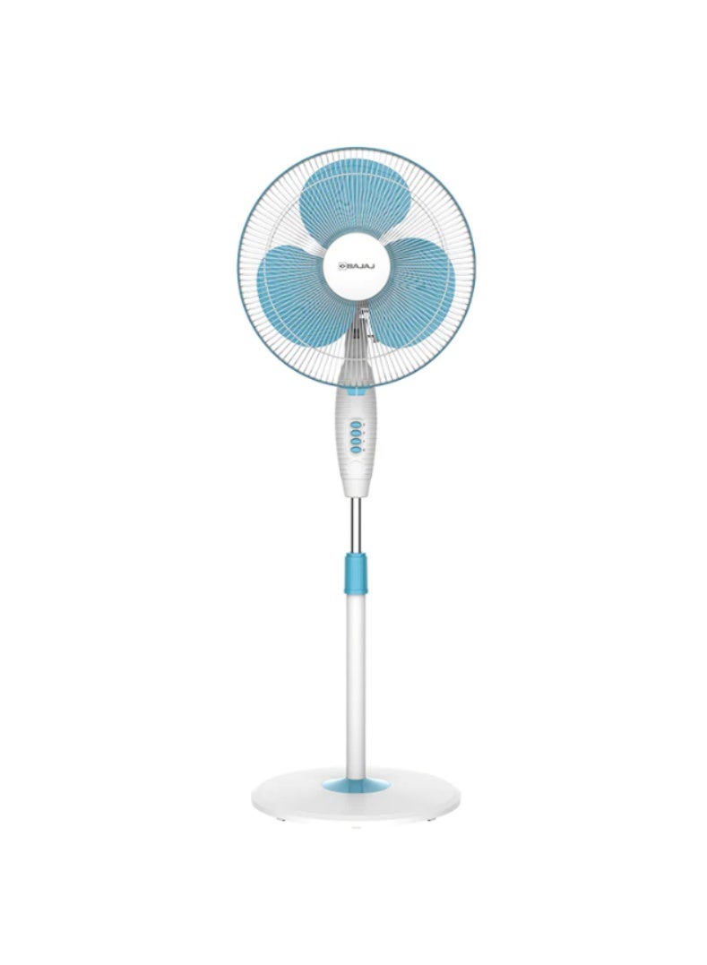 بجاج مروحة طاولة توربو | مروحة قائمة بسرعة عالية 400 مم (16 بوصة) مع تدفق هواء قوي، ارتفاع قابل للتعديل، 3 إعدادات سرعة وتشطيب أنيق باللون الأزرق فيجي - Image 5