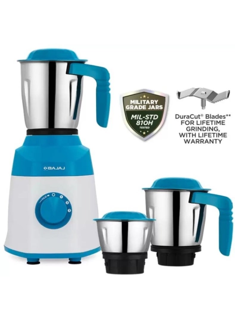 بجاج خلاط ومطحنة نينجا سيريز نوتش، تشطيب أزرق فرنسي أنيق، 3 أوعية متعددة الاستخدامات مع شفرات من الفولاذ المقاوم للصدأ، تحكم بسرعة 3 مع وظيفة النبض، حماية من الحمل الزائد - Image 5