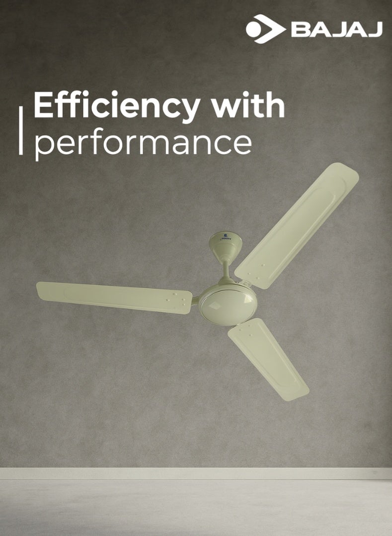 بجاج مروحة سقف ماكسيما 1400 مم عالية السرعة مع توصيل هواء متفوق، تشطيب أبيض، محرك موفر للطاقة وتغطية واسعة - Image 4