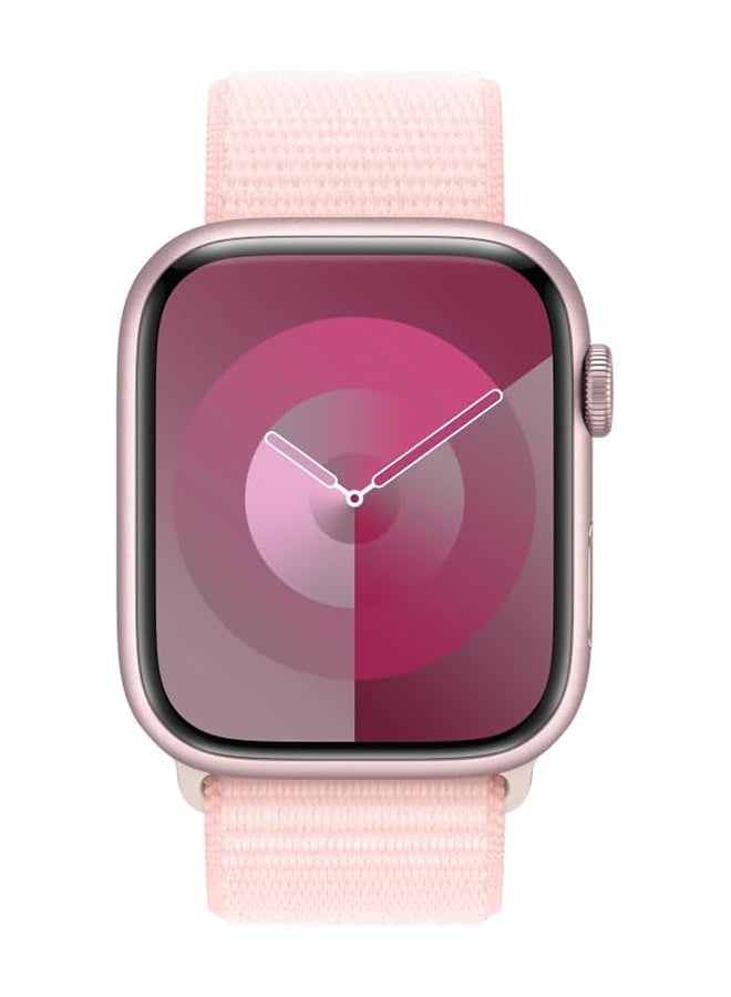 Apple Certified Pre Owned - 45mm Light Pink Sport Loop Watch Band Strap - Light Pink - Image 3