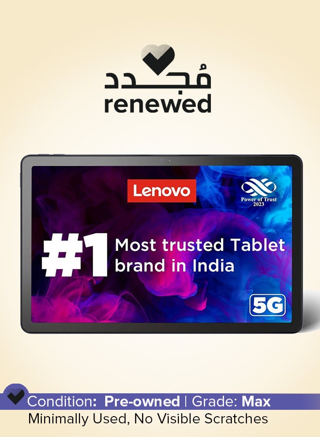 Lenovo Renewed - 10.6-Inch M10 Tablet 6/128GB Abyss Blue 5G With Wi-Fi - International Version - Image 1